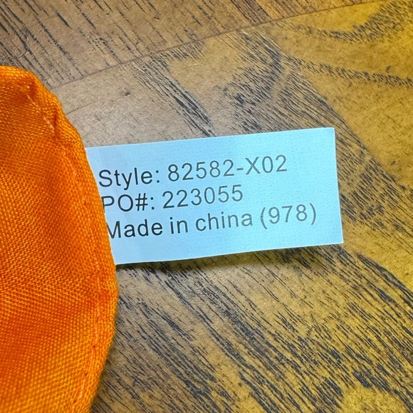 Tito’s Handmade Vodka Bandana in Orange - Picture 4 of 4